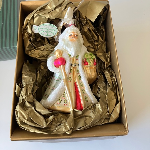 Vintage Waterford Holiday Heirloom Ornament: Limited Edition, Old World Santa - Picture 9 of 15